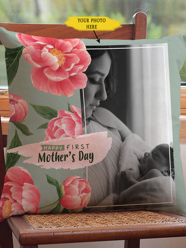 Personalized Cushion For First Happy Mothers Day