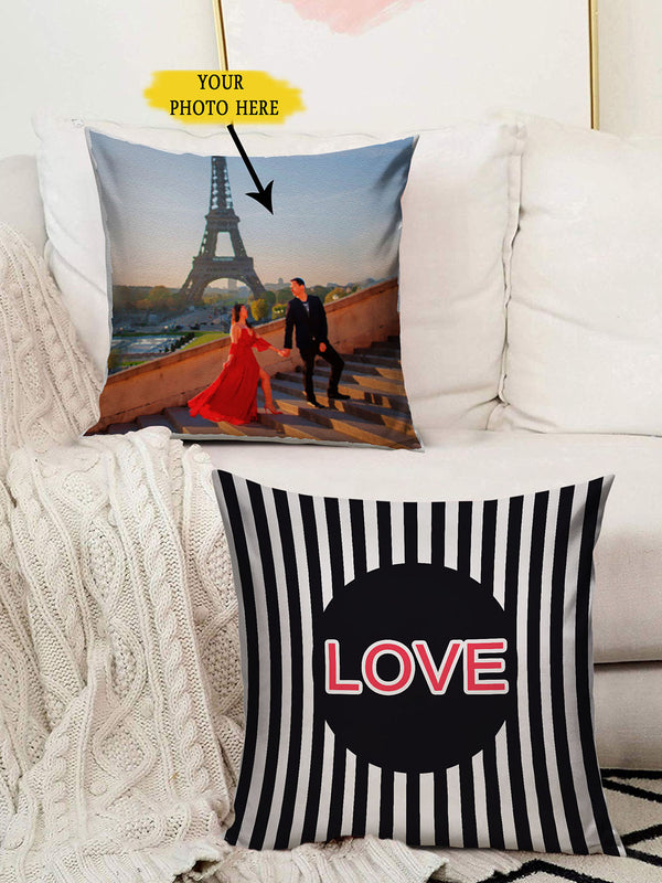 Valentine Personalized Love Cushion ( Set of 2 )