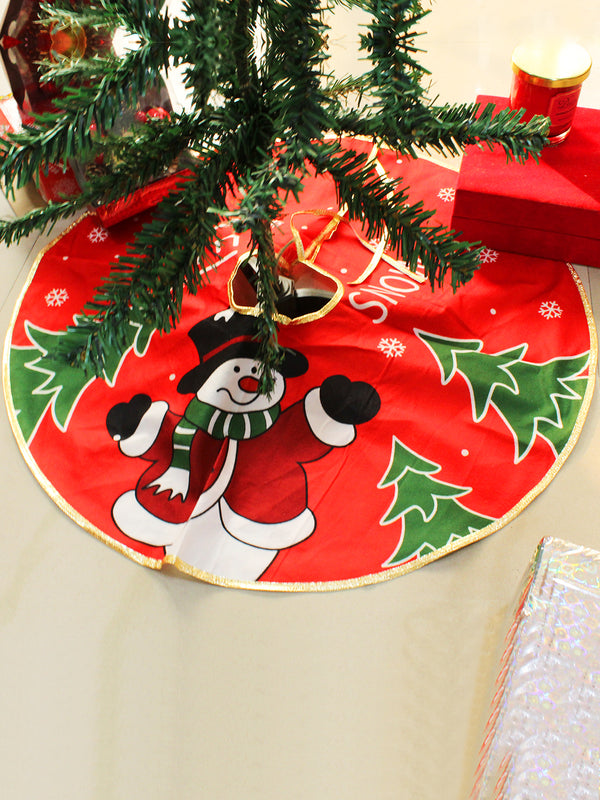 Tree Cloth for Christmas Decoration Item ( Red & Green )