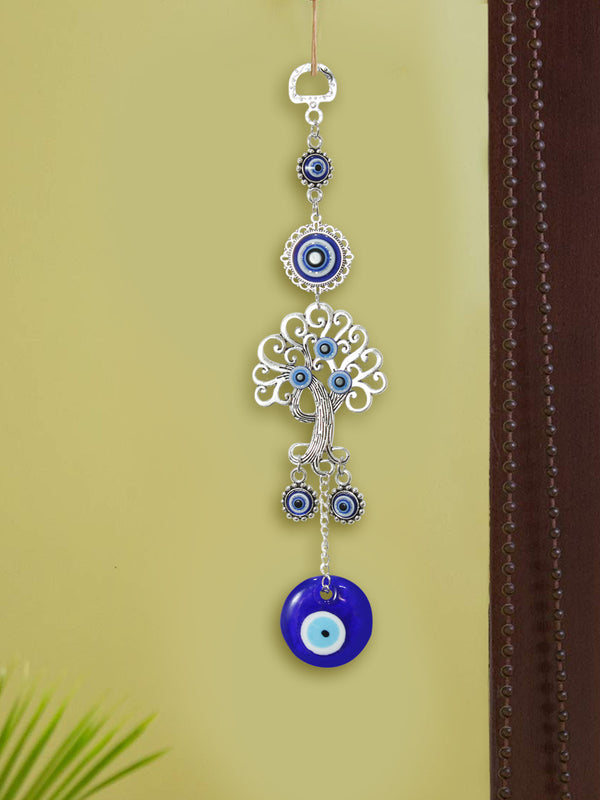 Blue Decorative Evil Eye Door Wall Hanging