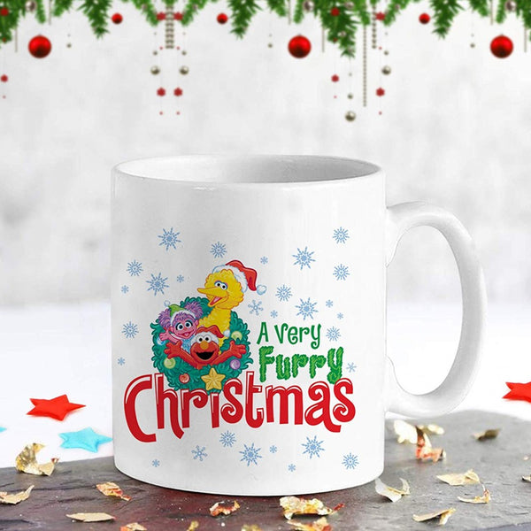A Very Furry Christmas Printed Coffee Mug(320 Ml) Best Christmas Gift