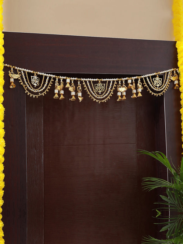 Door Traditional Diwali Home Decoration Bandarwal Toran Diwali Decoration Item for Home Décor (Multicolor)