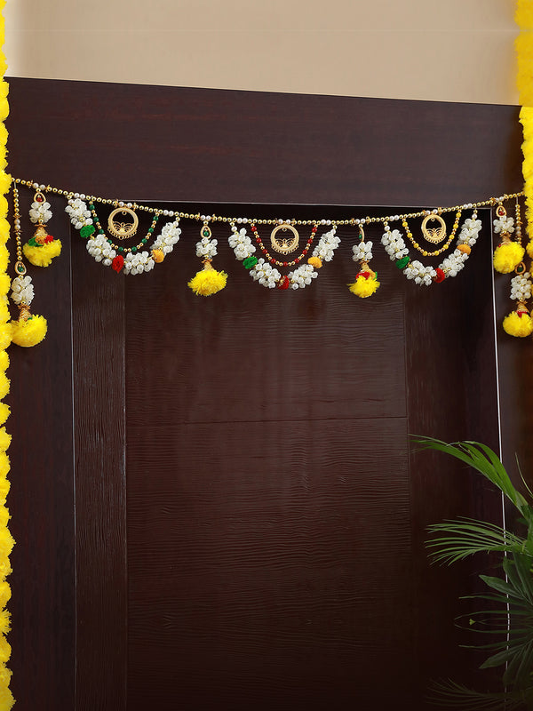 Torans for Main Door Wall Hanging Bandhanwar for Entrance Door Bandarwal Diwali Home Decoration