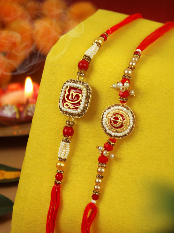 Sapphire Rakhi Diamond Rakhi