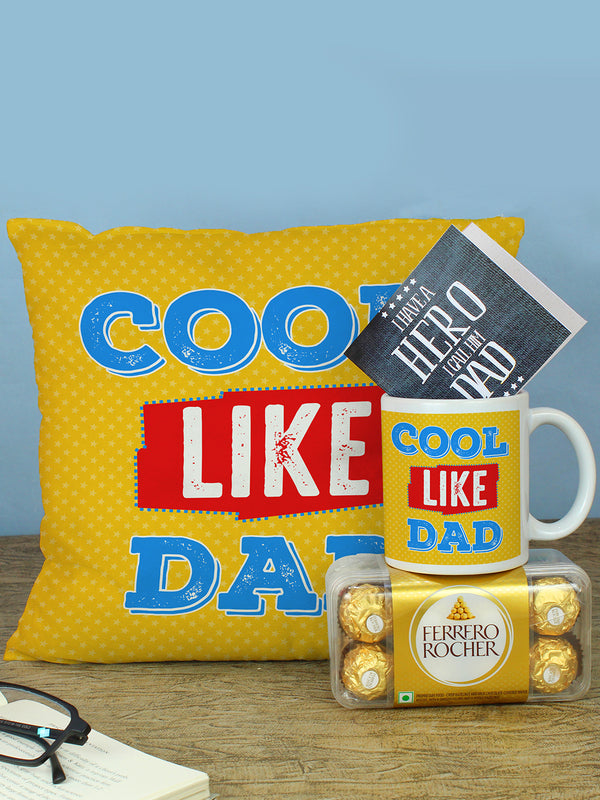 Fathers Day Cool Like Dad Gift Combo For Father