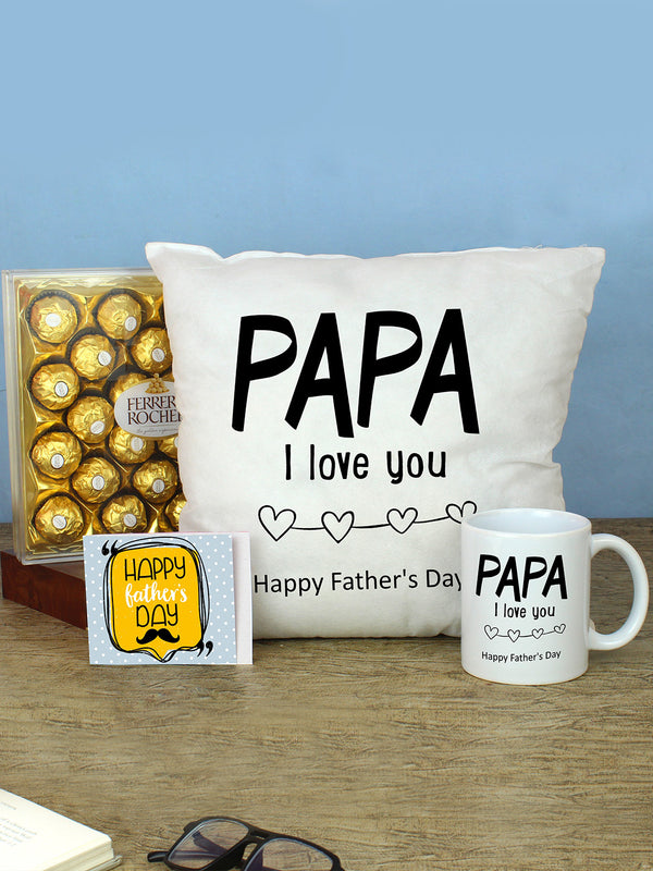 Fathers Day I love You Papa Gift Pack For Dad