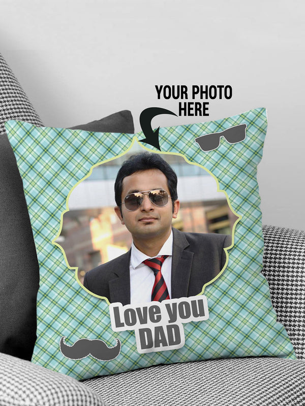 Fathers Day Personalized Cushion For Best Dad