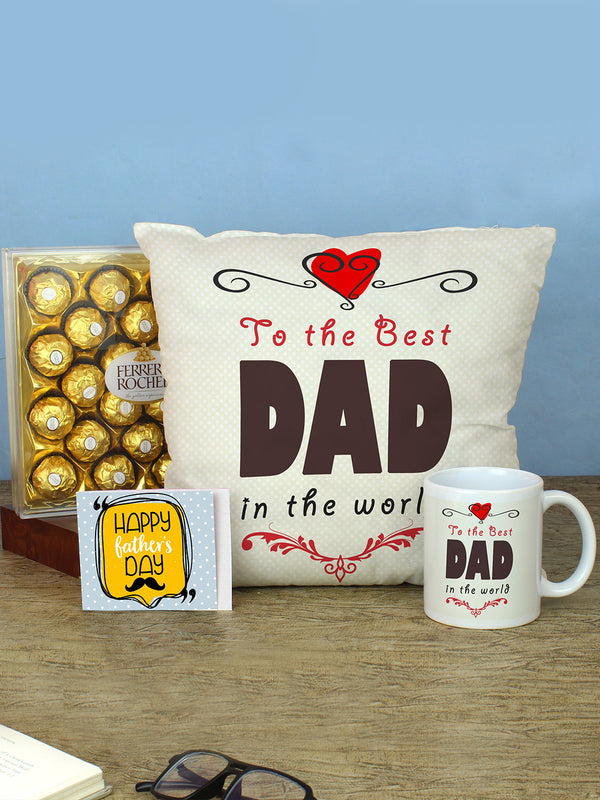 Fathers Day Best Dad In The World Gift Pack For Father