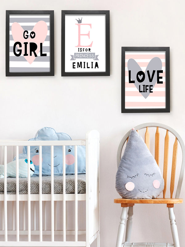 Framed Wall Paintings For Office and Home ( Set Of 3 )