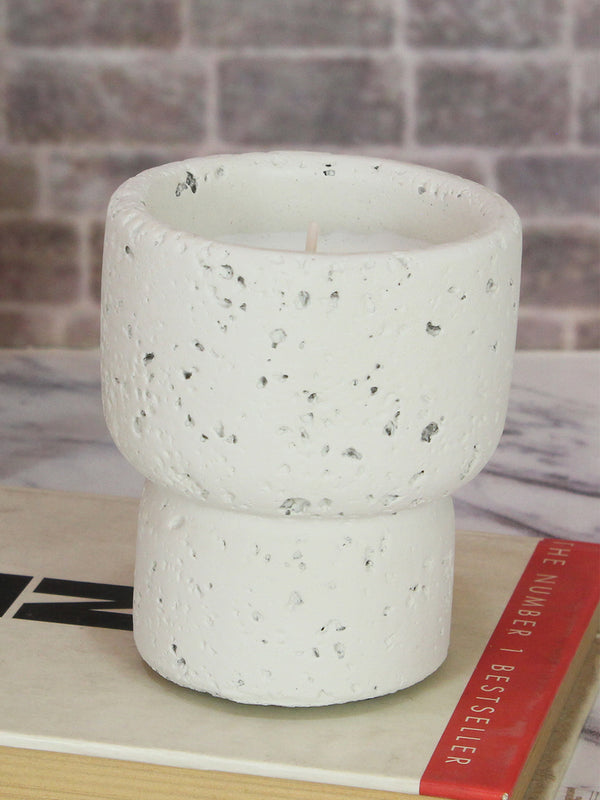 Diwali Decoration White Candle Lavender Scented