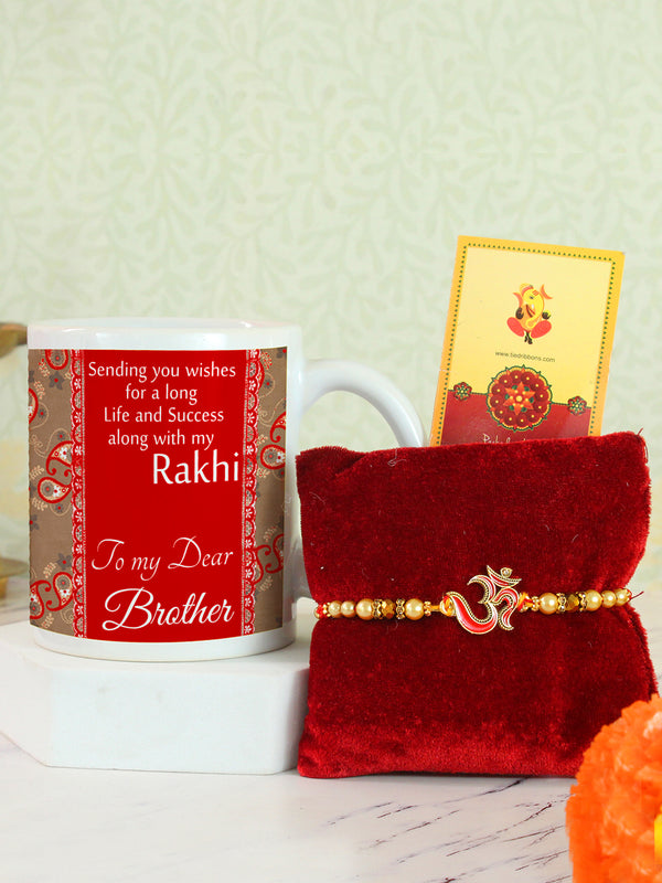 Rakhi for Brother with Gift Set Bhai Rakhi