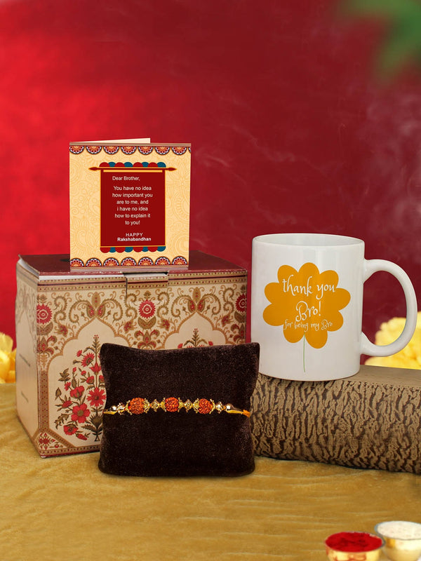 Multicolored Rakhi Gift Set