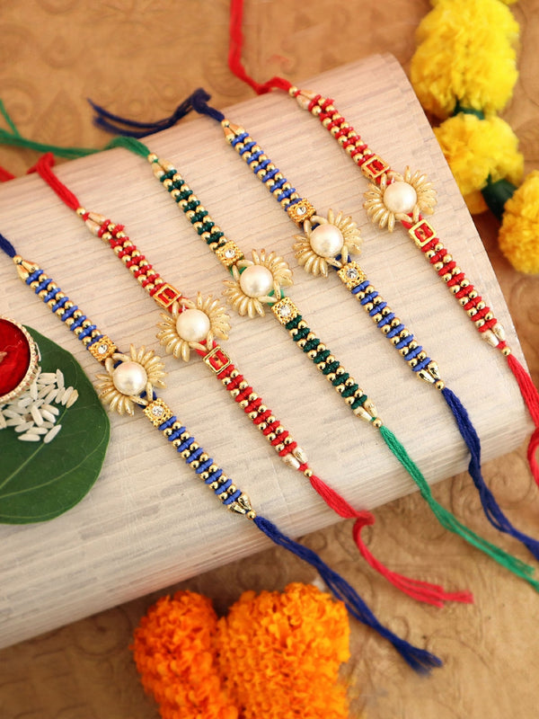 Multicoloured Rakhi Gift Set