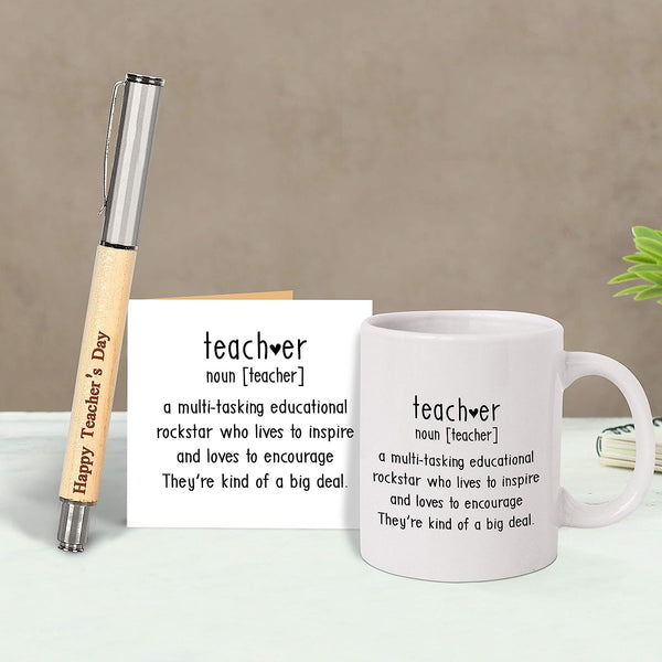 Gift Combo Teacher Day Printed Coffee Mug