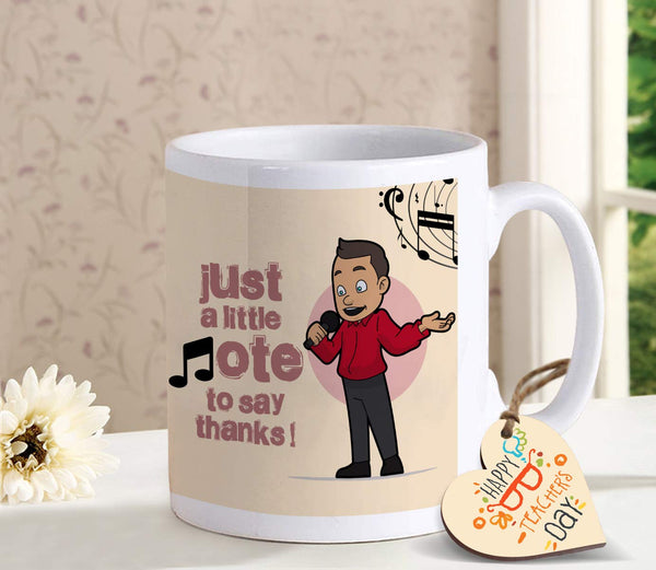 Just a Little Note to say Thanks You Printed Coffee Mug