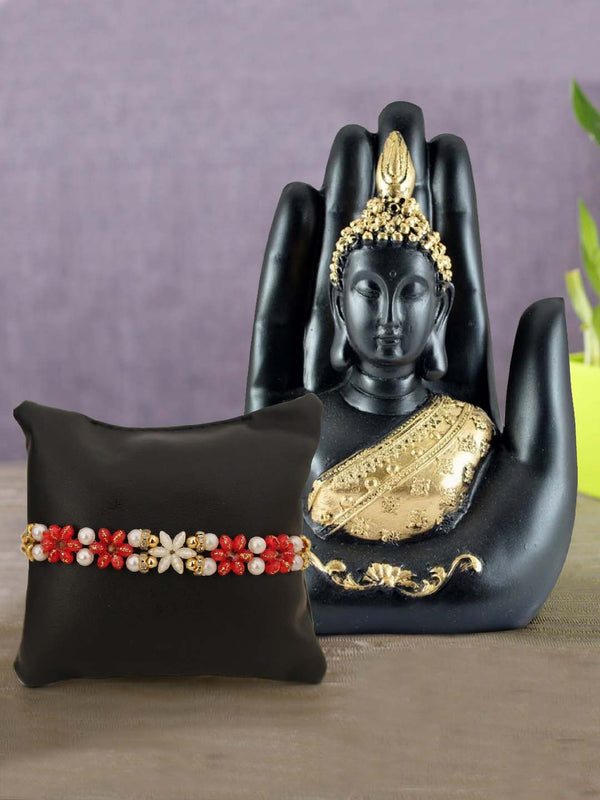 Rakhi with Buddha Idol Gift Set