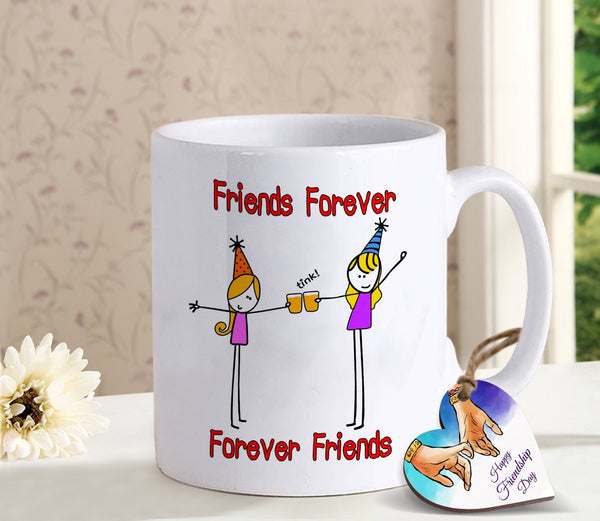 Girl Friend Girls Boys Printed Coffee Mug(325 ml)