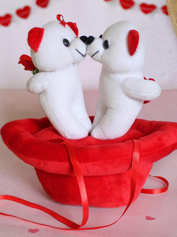Cute Teddy Bear Valentine Day Gift for Girlfriend Wife Her Girls