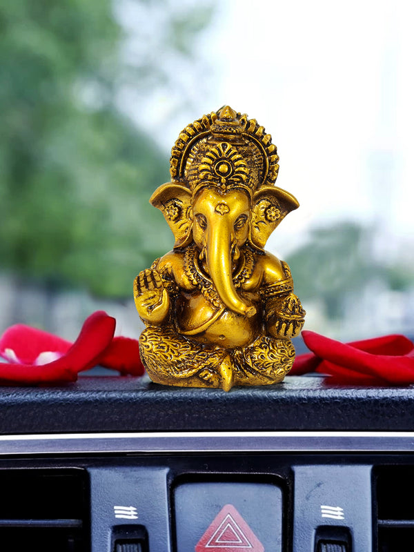 Gold-Toned Ganesh Showpiece