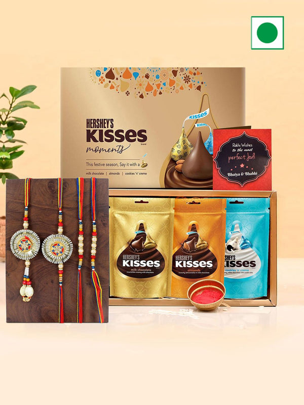 Rakhi With Chocolate Gift Set