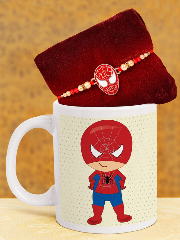 Kids Spiderman Rakhi with Mug Gift Pack