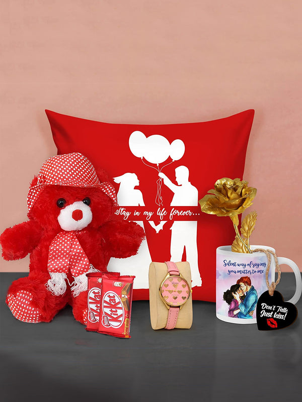 Birthday Wedding Anniversary Gift Combo Pack for Girlfriend Girls Wife Boyfriend Husband