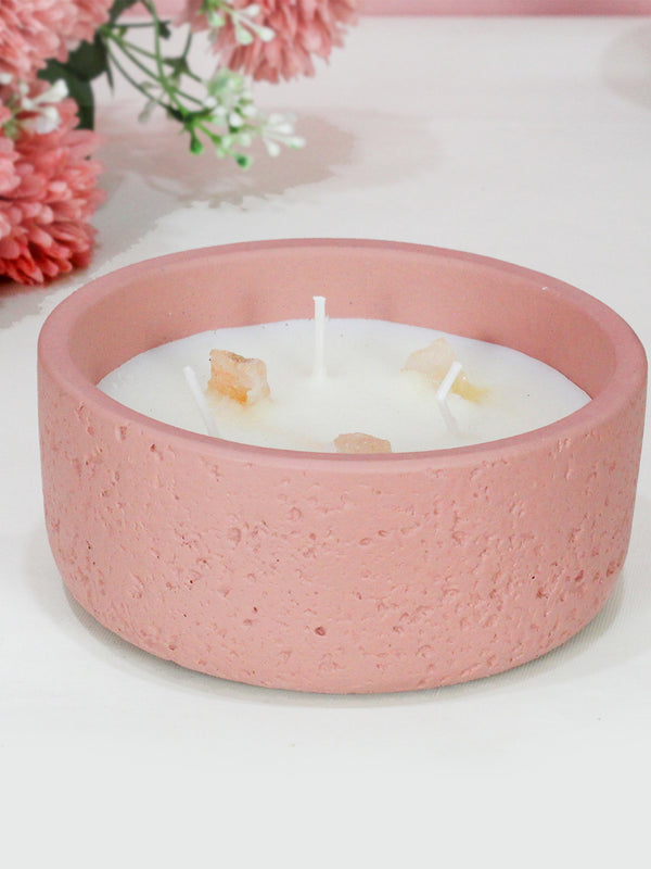 Pink 1 pieces Jar Candle