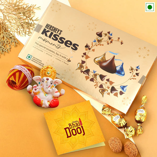 Bhai Dooj Combo Gifts for Brother with Chocolates