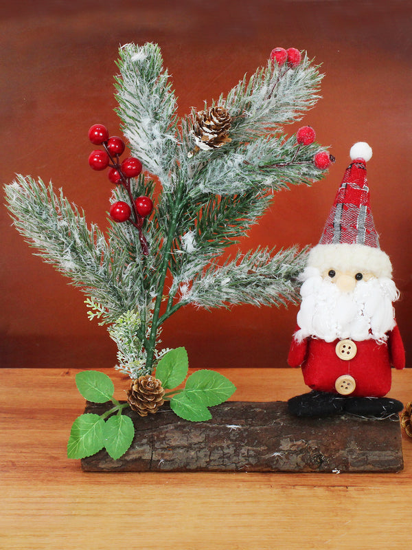 1 Pc Desk Centerpiece Tabletop Pine Tree Christmas Night  Holiday Party Decor