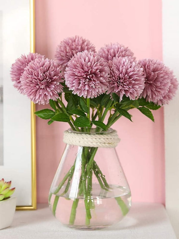 Pink 6 Pieces Artificial Chrysanthemum