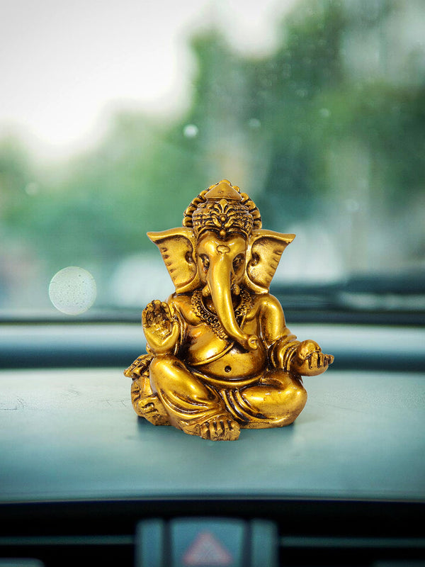 Gold-Toned Ganesh Showpiece