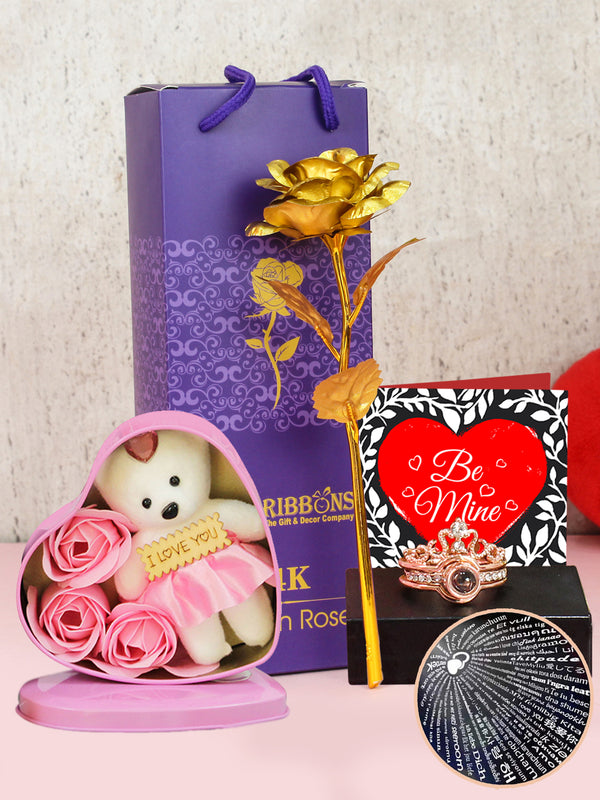 4 Pieces Valentine Gift Set