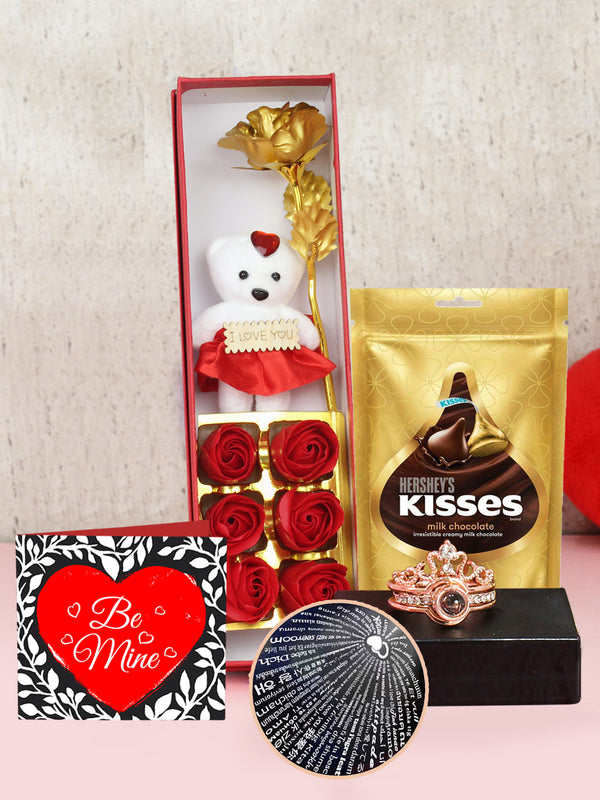 5 Pieces Of Valentine Chocolate Gift Hamper