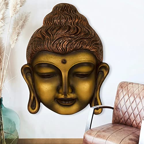 Decorative Buddha Face Wall Hanging Big Size Idol Showpiece
