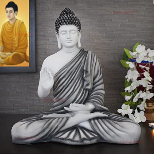 Meditating Large Buddha Idol Statue Showpiece