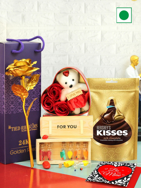 Set Of 5 Valentine Day Special Gift Hamper