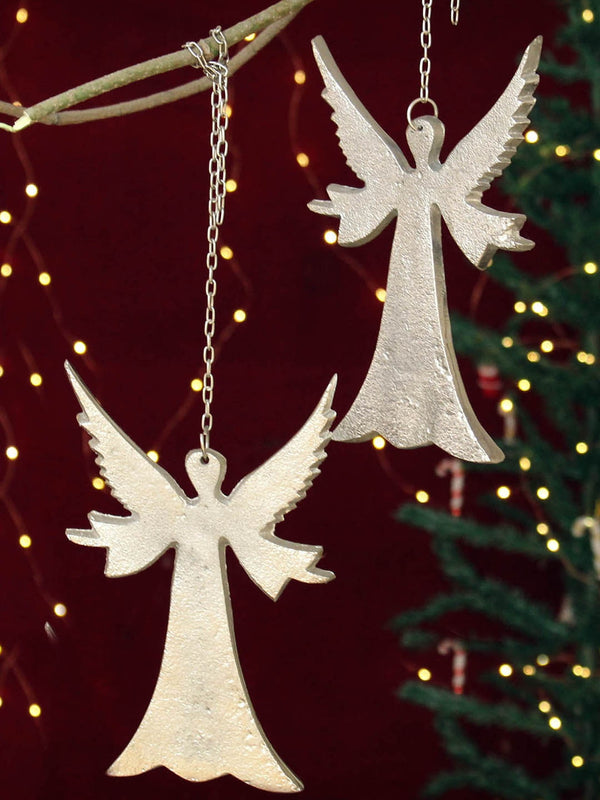 Set Of 2 Christmas Tree Hanging Ornaments