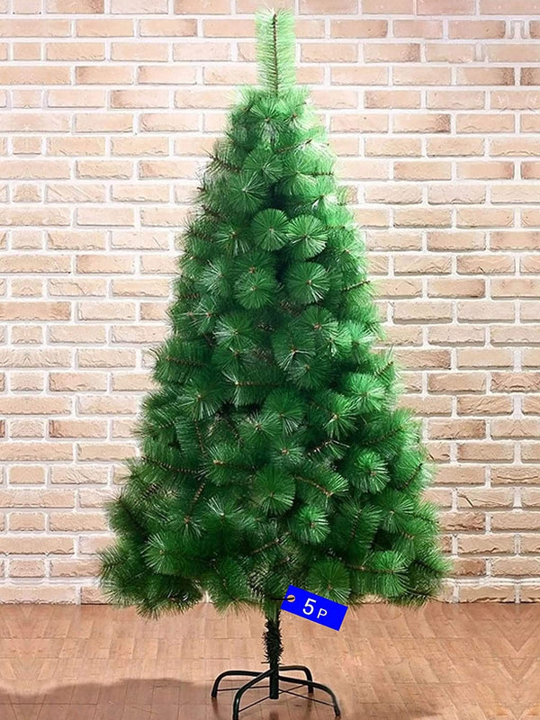 Green Artificial Christmas Pine Tree 5ft Xmas Decor