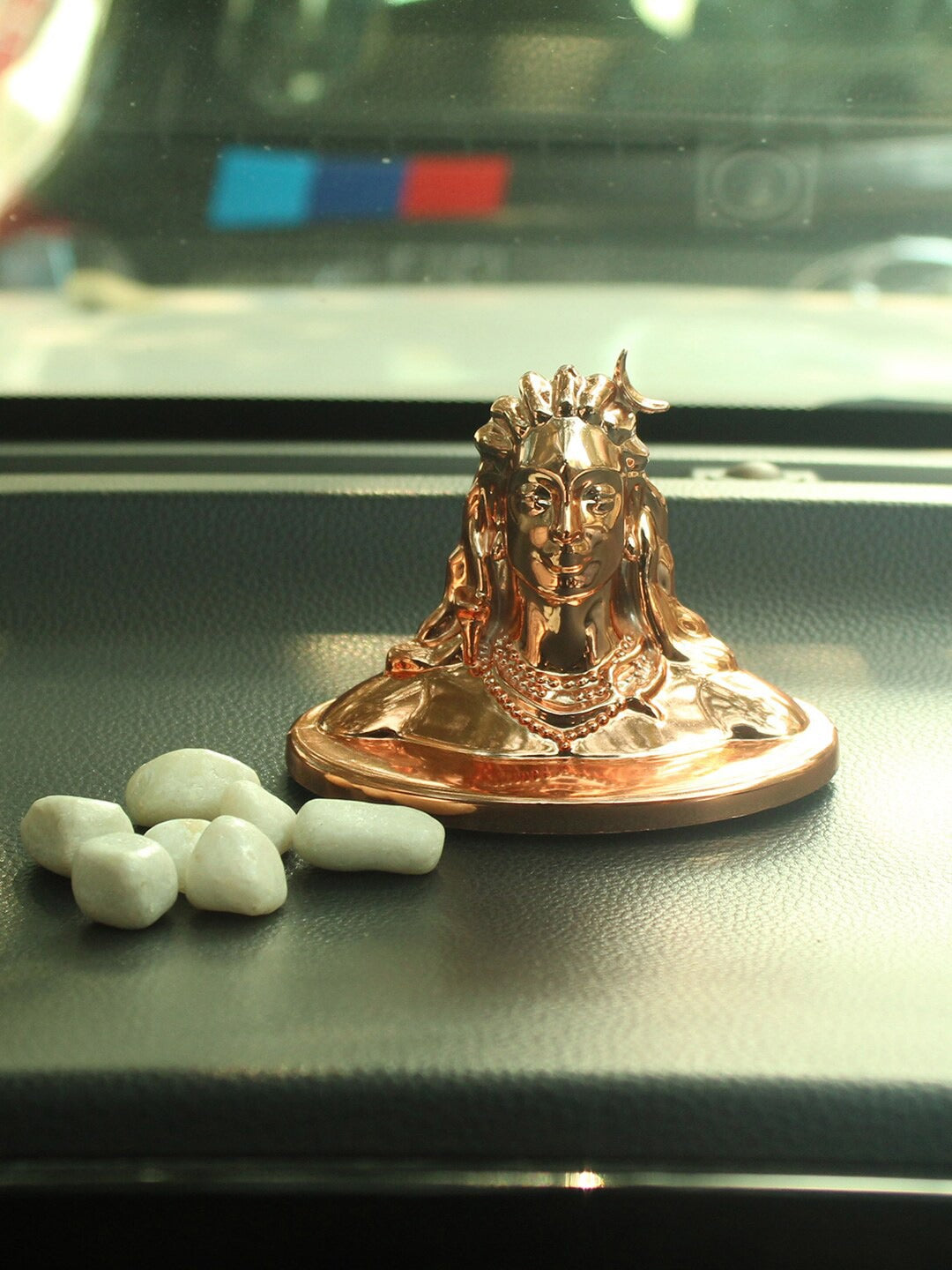 Buy | Copper-Toned Adiyogi Lord Shiva | Tied Ribbons
