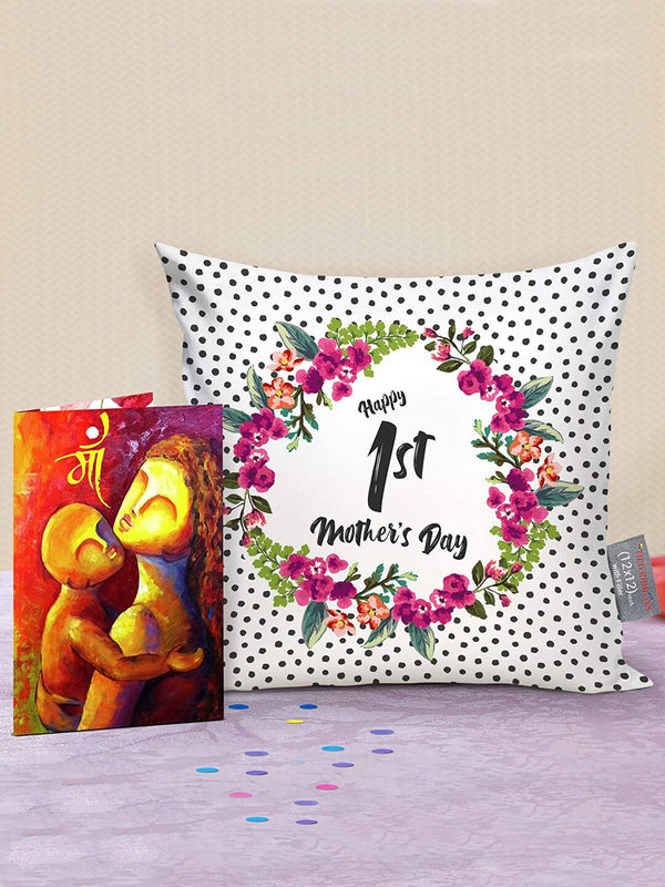 Multicoloured Printed Happy First Mothers Day