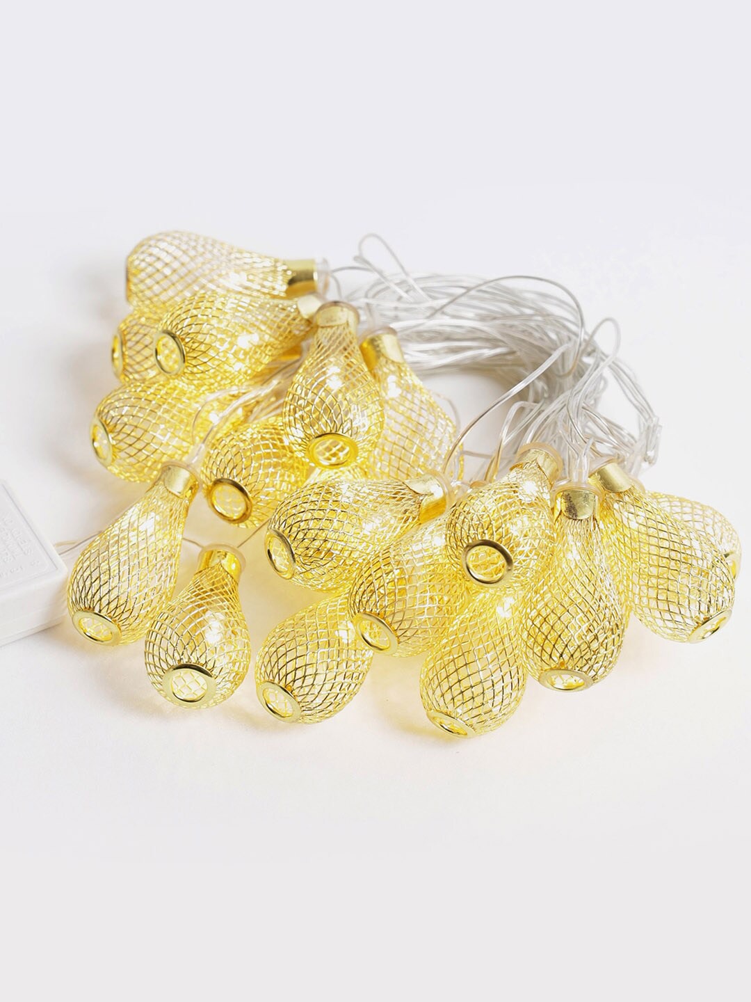 Buy | Decoration Solid Bulb Shaped String Lights | Tied Ribbons