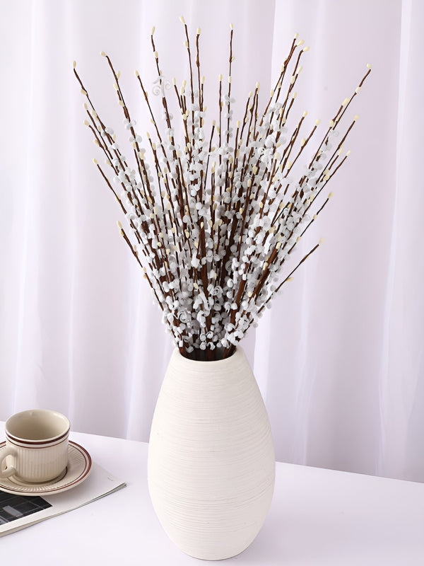 White 5 Pieces Jasmine Artificial Flowers