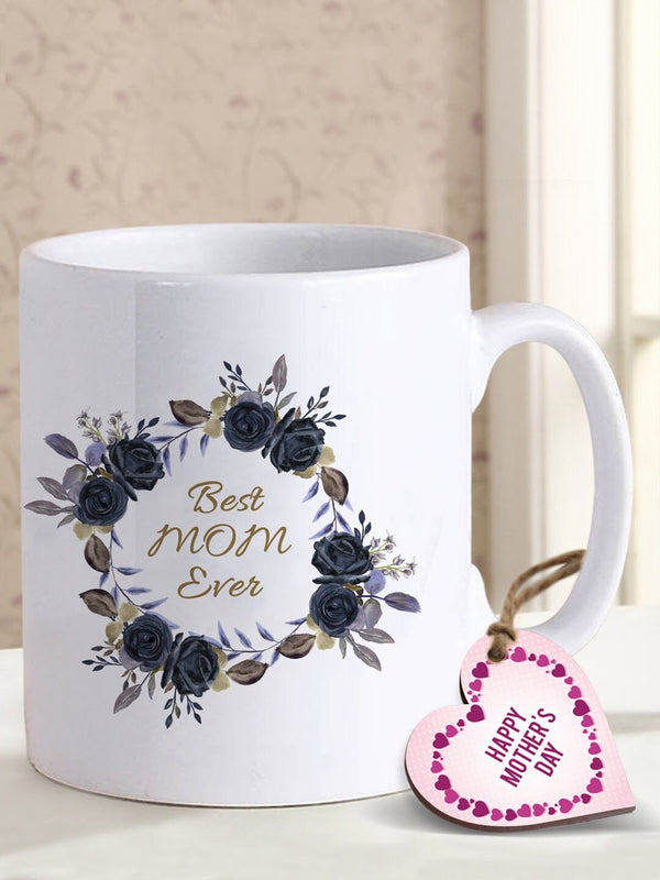 Mothers Day Special Gift Set White Printed Coffee Mug