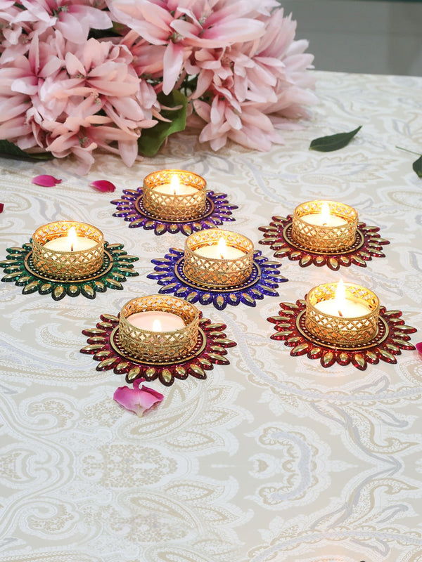 Set of 6 Diwali Decoration Tealight