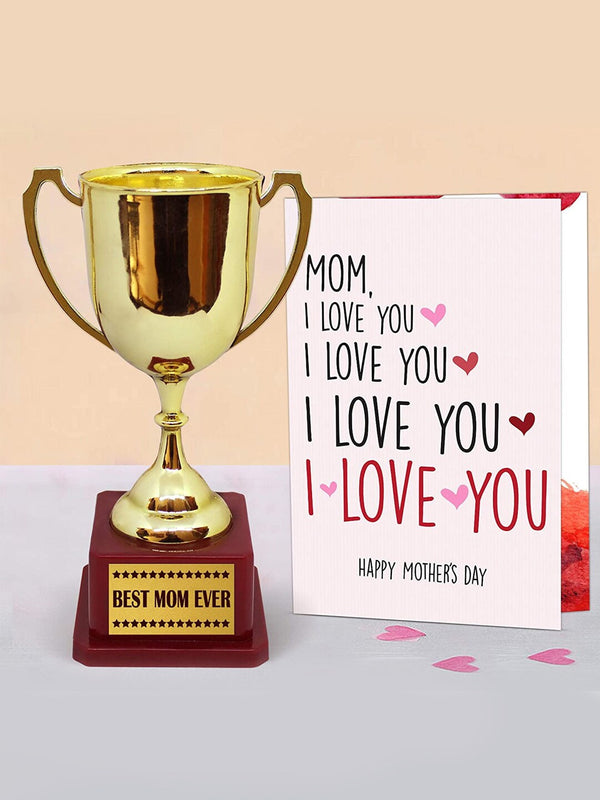 Mother's Day Trophy with Card