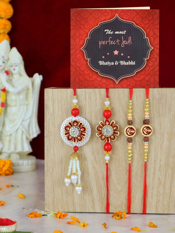 Raksha Bandhan Rakhi for Bhatija Set of 2 (USA)