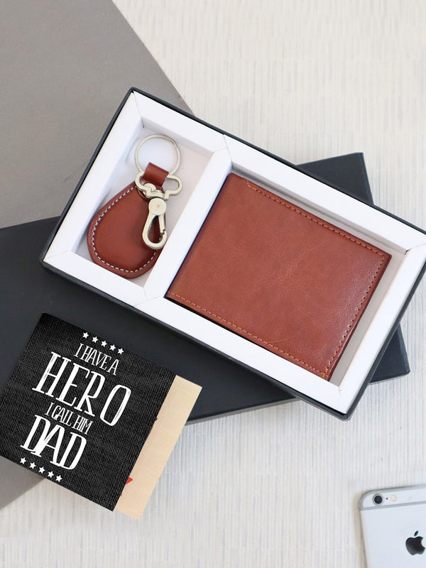 Brown & Black Printed Fathers Day