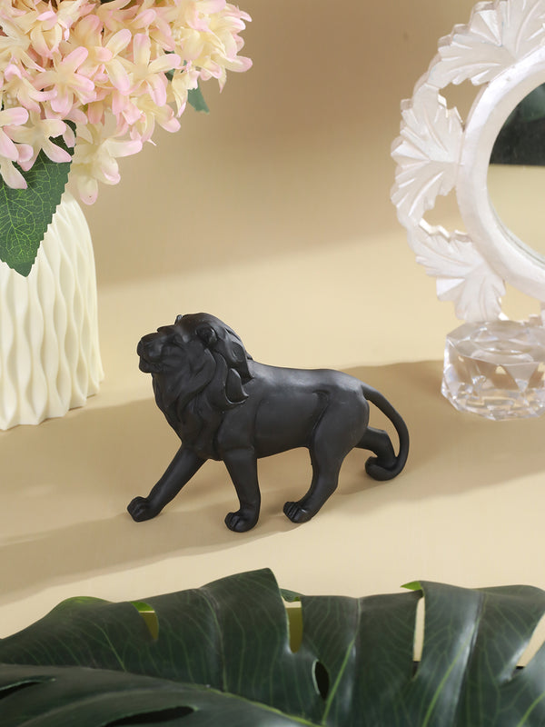 Grey Lion King Figurine Showpiece