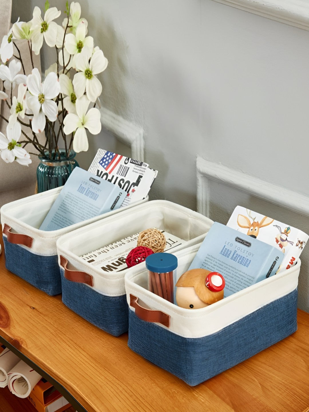 Drawer White Ribbon Buy | 3 Pieces Wardrobe Drawer Organisers | Tied Ribbons