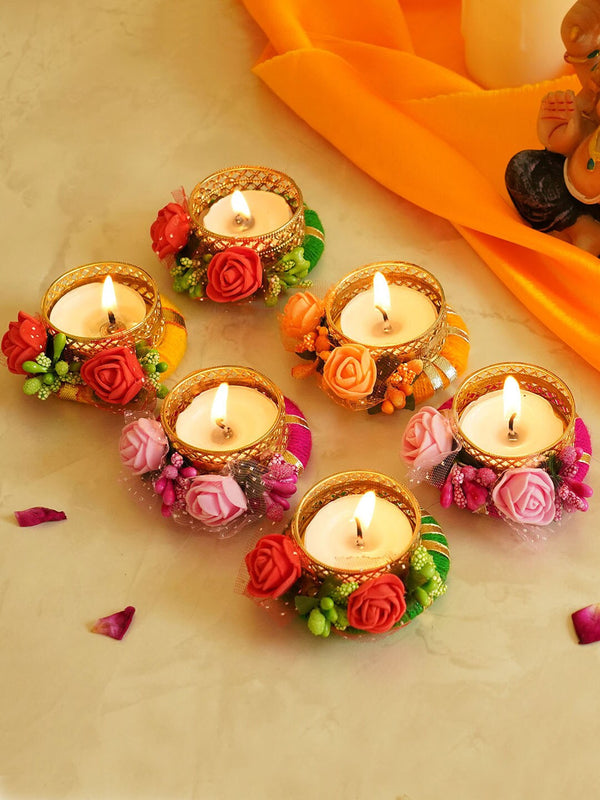 Set of 6 Tealight Candle Holder